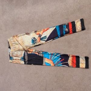 Cleopatra design leggings